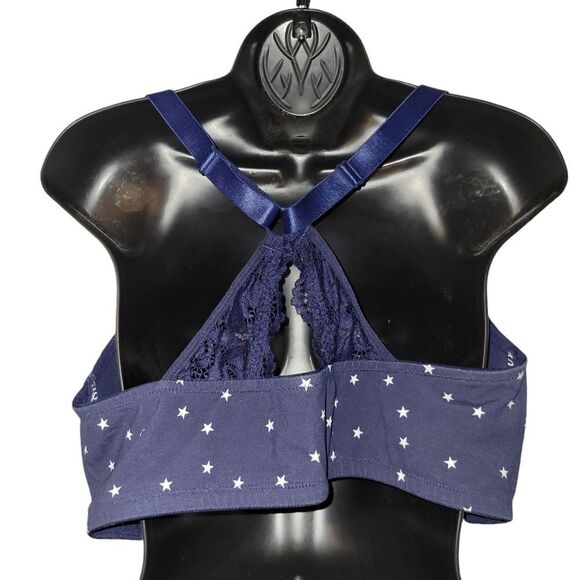 CACIQUE Bra blue with white stars - Picture 2 of 3